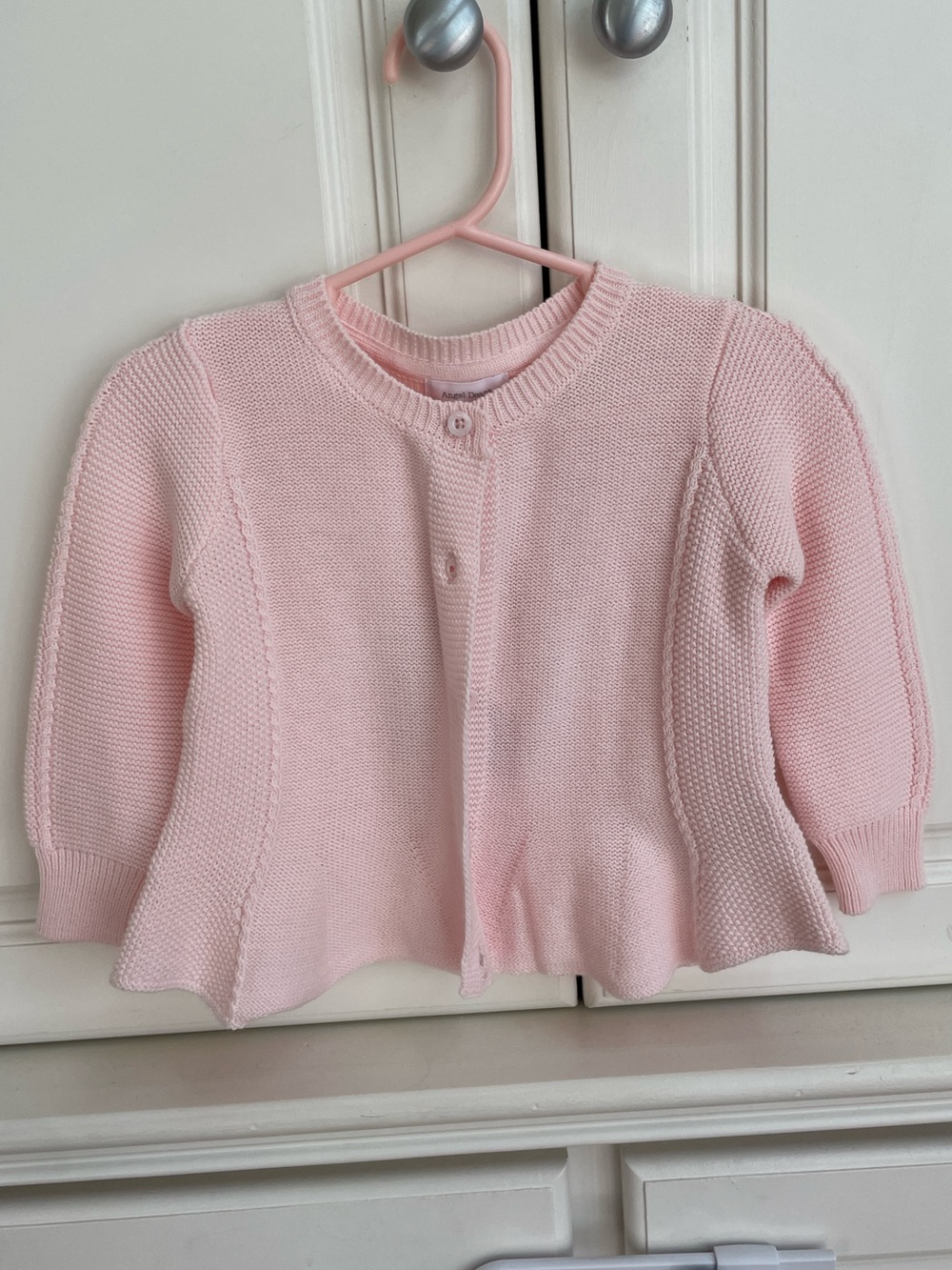 Angel Dear Pale Pink Cardigan 12-18 Months
